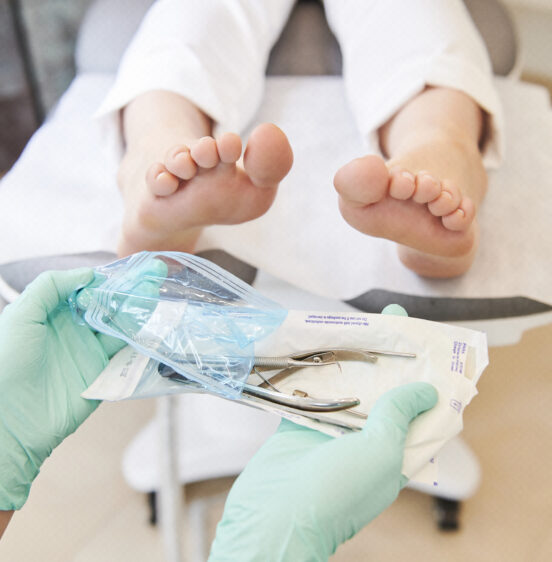 Zabieg podologiczny - pedicure medyczny