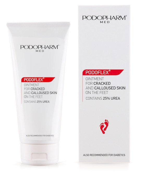 Podopharm PODOFLEX Maść do popękanej i zrogowaciałej skóry stóp z 25% mocznikiem 75ml